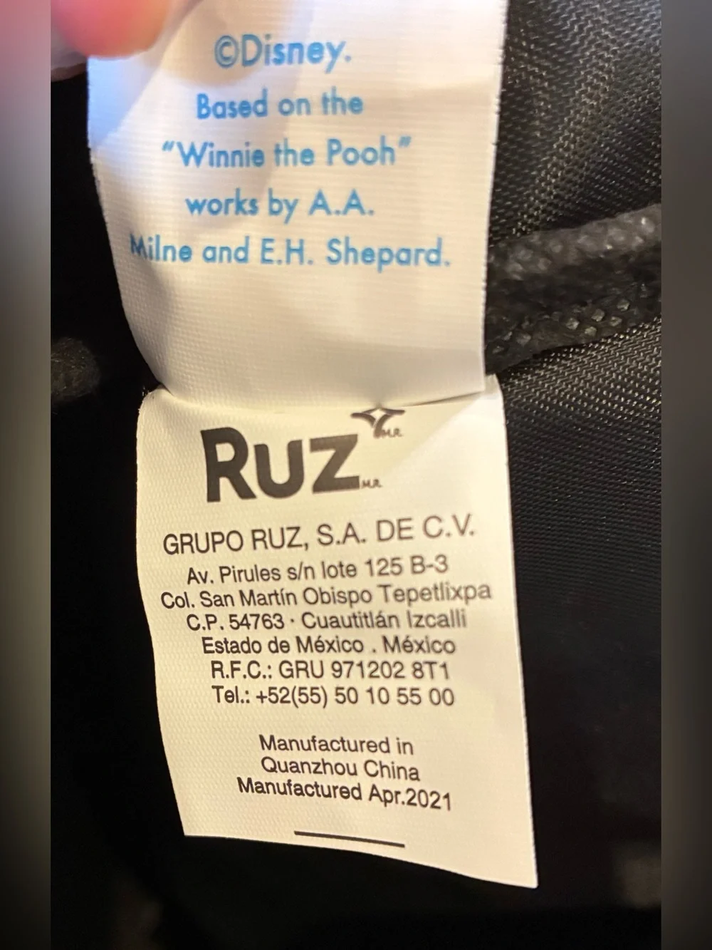 Disney Winnie the Pooh & Friends Backpack NWT Character Print by Ruz